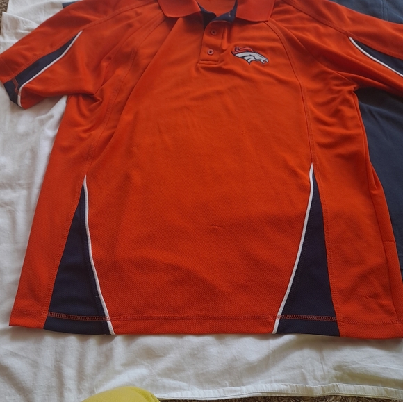 Two each Denver Bronco polos size l - Picture 10 of 10